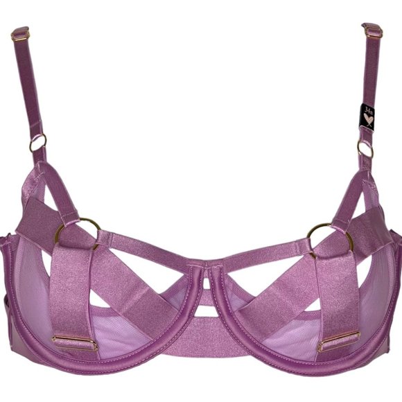 Victoria's Secret Other - Victoria's Secret Very Sexy Unlined Balconette Strappy Harness Bra NWT